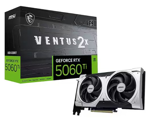 MSI GeForce RTX 5060 Ti Graphics