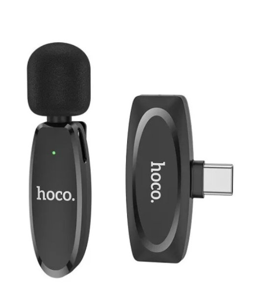 Hoco L-15 Bezvadu mikrofons USB-C