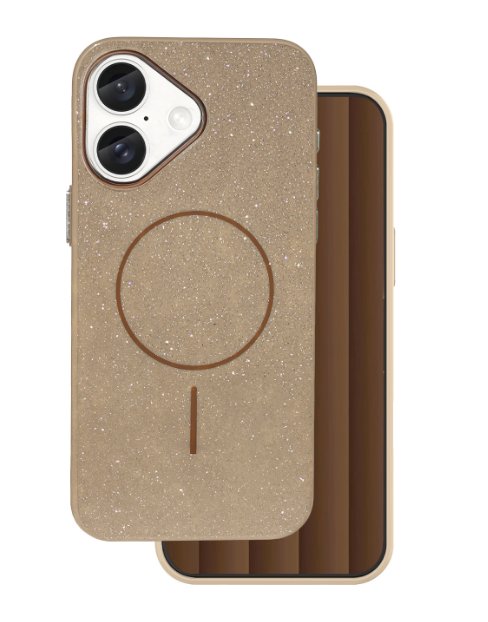 Mocco Glitter Thin Mag Back Case