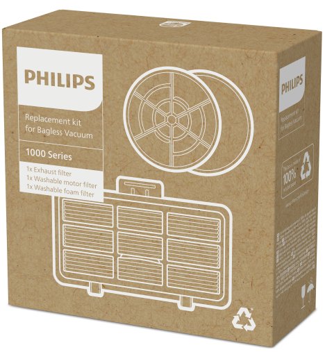 Philips XV1210/01 Putekļsūcēja Filtrs