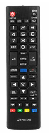 LG LXP5728 TV Pults AKB73975728