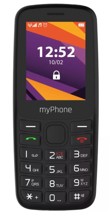 MyPhone 6410 LTE Black 2.4