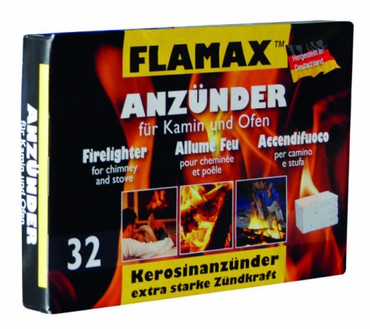 Flamax 1318101 Parafīna aizdedzināšanas kubiņi 32gab
