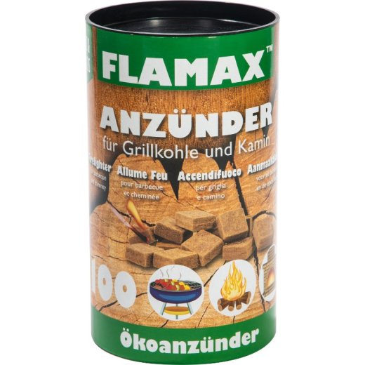 Flamax 1318304 Aizdedzināšanas kubiņi 100gab