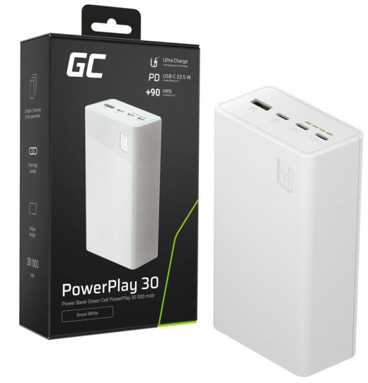GreenCell PowerPlay 30 Energy Storage 30000mAh