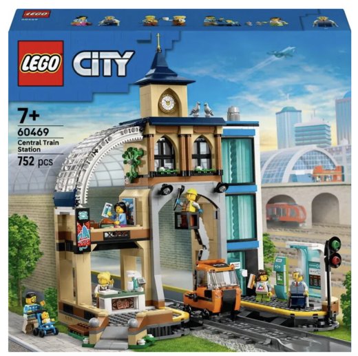LEGO 60469 Central Train Station Building
