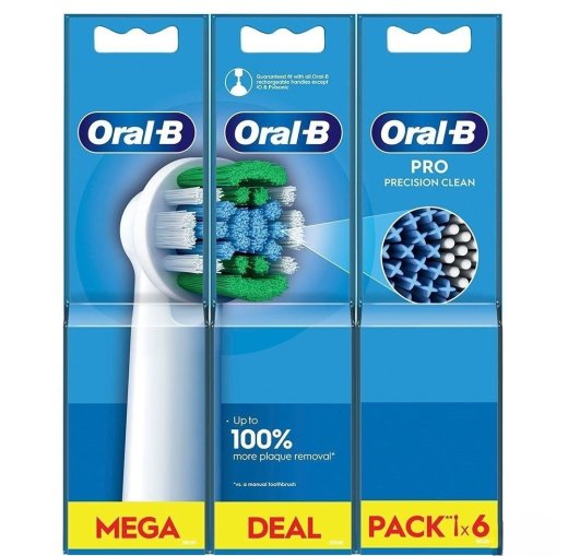 Oral-B Precision Clean Brush Set EB20RX-6