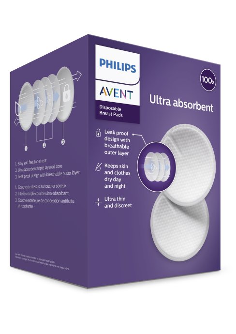 Philips AVENT SCF254/13 Krūšu ieliktņi