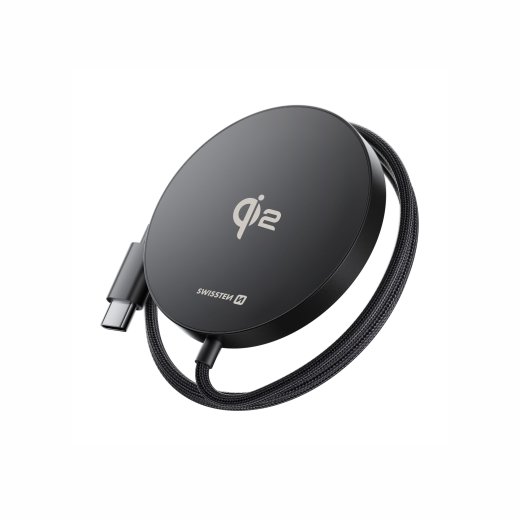 Swissten MagPuck Qi2 Bezvadu Lādētājs 1