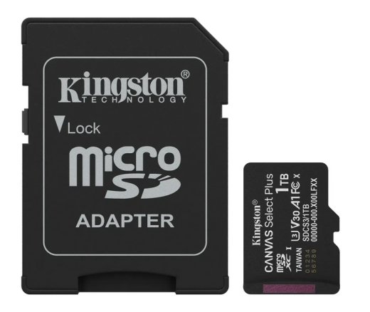 KINGSTON 1TB microSDXC Canvas Select Plus