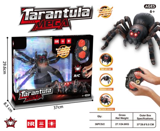 Mega Tarantula Rādiovadāms Zirneklis