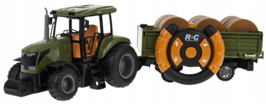 RoGer Rādiovadāms Traktors ar piekabi