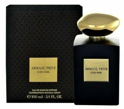GIORGIO ARMANI Armani Privé Cuir Noir