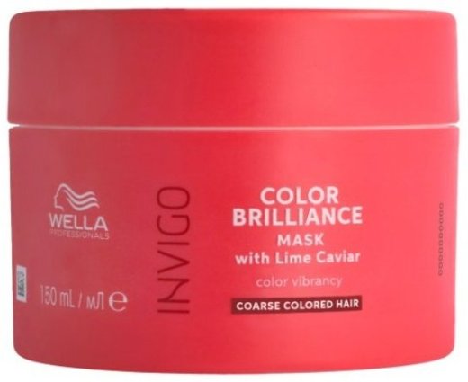 Wella Professionals Invigo Brilliance Maska Biezajiem/
