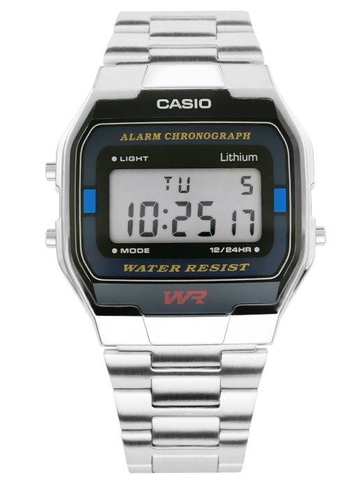 Casio A163WA-1QES Unisex pulkstenis