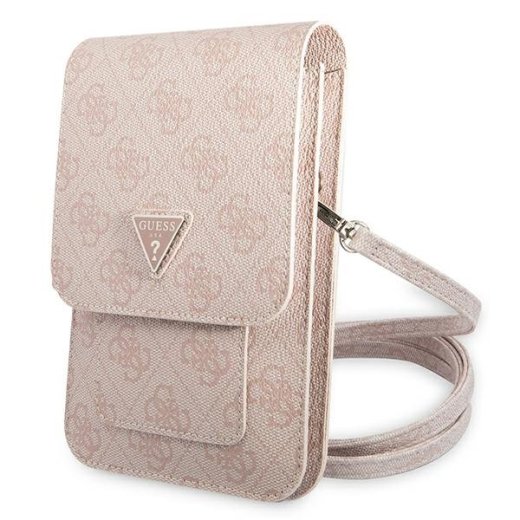 Guess 4G Triangle Viedtālruņa Somiņa Pink