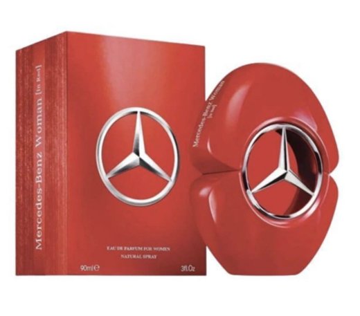 Mercedes-Benz Woman In Red Smaržu Testeris