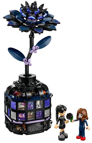 LEGO WEDNESDAY 76784 Black Dahlia Flower