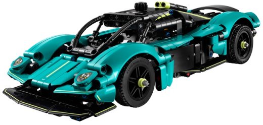 LEGO 42208 Aston Martin Valkyrie Building