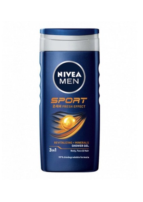 Nivea Men Sport Dušas Želeja 250ml