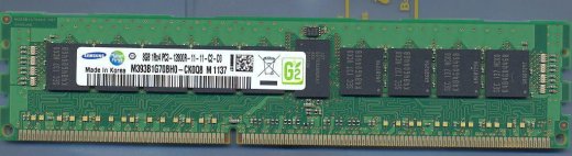 HP DIMM 8GB Pc3 12800R 1Gx4