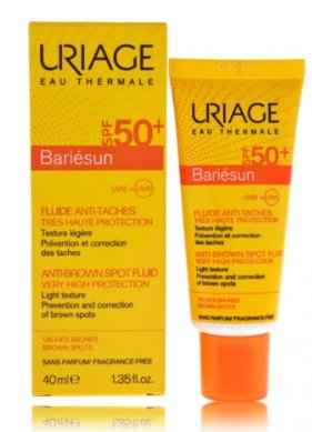 Uriage Bariésun Anti-Brown Spot Fluīds SPF