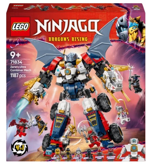 LEGO NINJAGO Zane`s Ultra Combiner Mech