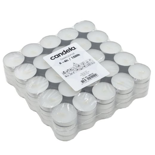 Candela Tējas Sveces 100gab