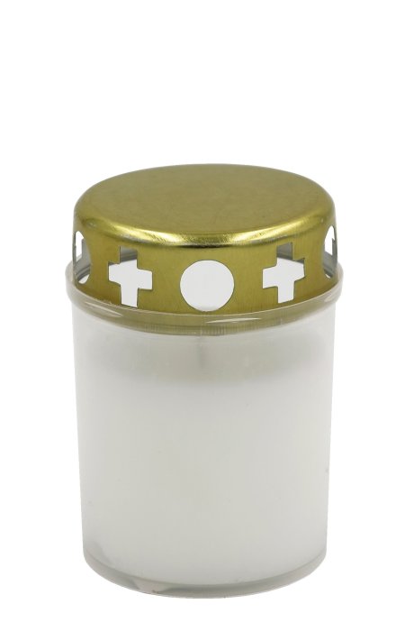 Candela Kapu Svece Ar Vāciņu White