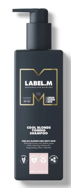 Label.M Cool Blonde Tonējošs šampūns