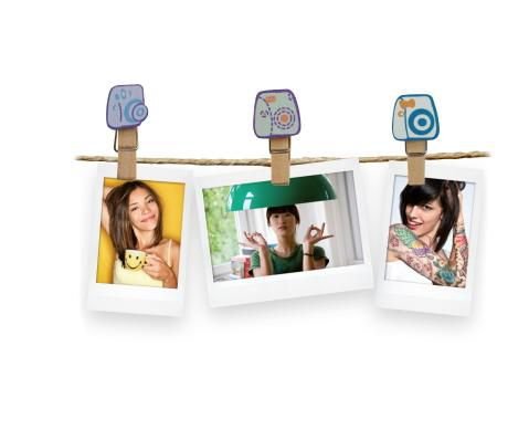 Fujifilm Instax Design Clips 10-Pack Camera