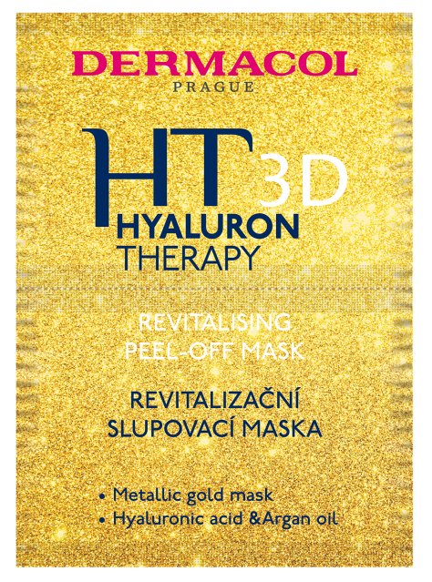 Dermacol Hyaluron Therapy 3D Revitalizējoša Nolobāmā Maska 15 ml