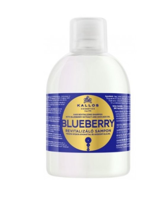 Kallos Blueberry Hair Revitalizing Shampoo 1000
