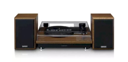 Lenco LS-100WD Plašu atskaņotājs Wooden