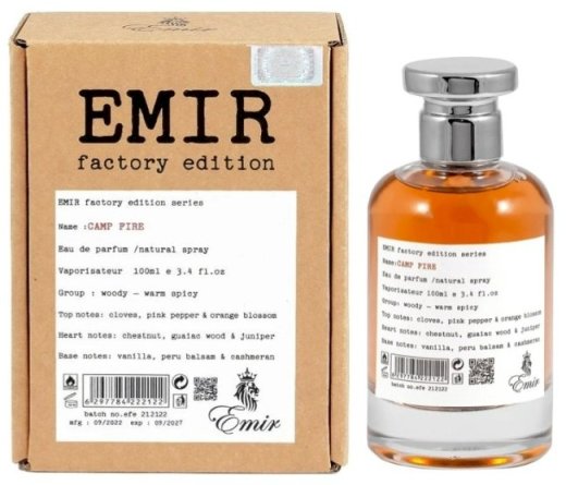 Emir Camp Fire Factory Edition Perfume