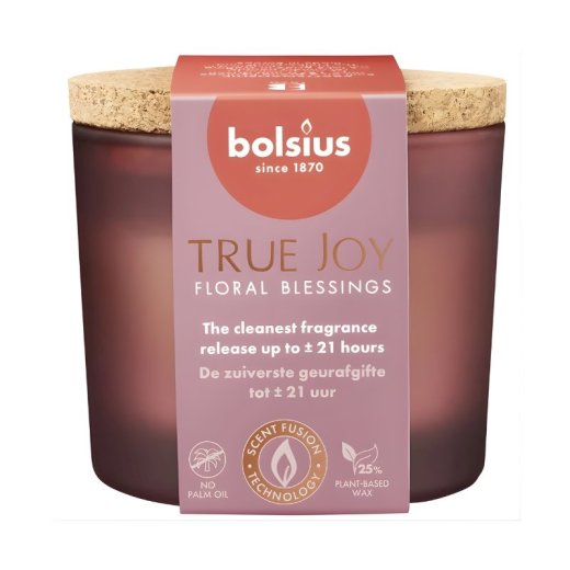 Bolsius True Joy Aromātiskā Svece 66x83mm