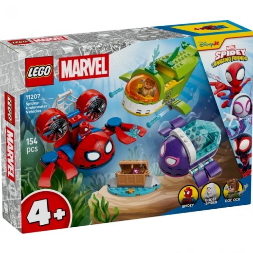 LEGO MARVEL 11207 Spidey: Underwater Vehicles
