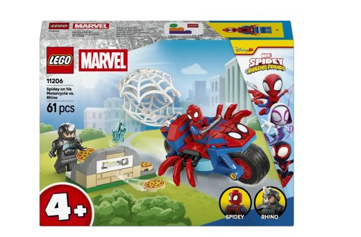 LEGO 11206 Marvel Spidey on Motorcycle