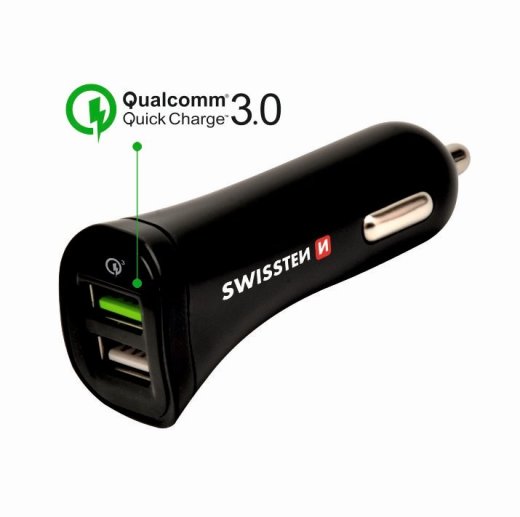 Swissten Quick Charge 3.0 Auto
