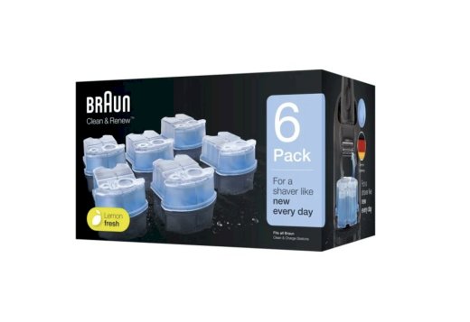 Braun CCR6 Clean&Charge Tīrīšanas kasetes 6