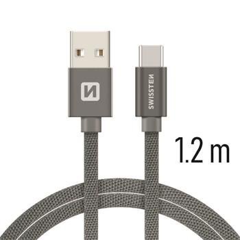 Swissten Textile Universāls Quick Charge 3