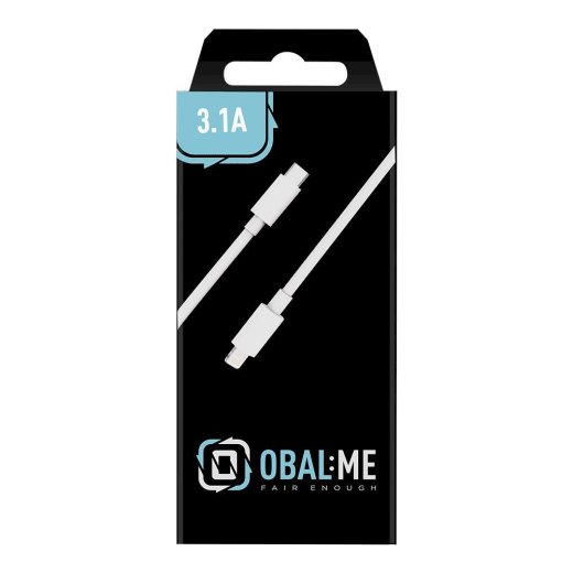 OBAL:ME Fast Charge USB-C/Lightning Cable Uzlādes