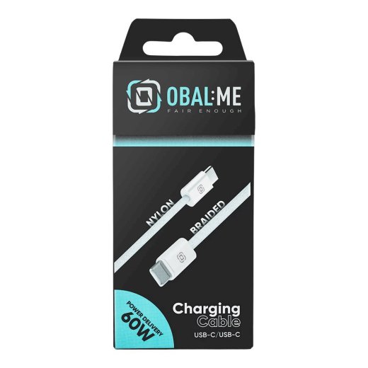 OBAL:ME Super Fast USB-C/USB-C Braided Cable