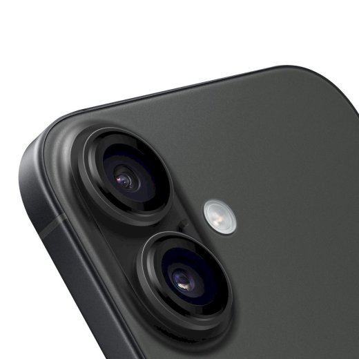 OBAL:ME Lens Protector Lēču objektīva aizsargs priekš Apple iPhone 16/16 Plus / melns