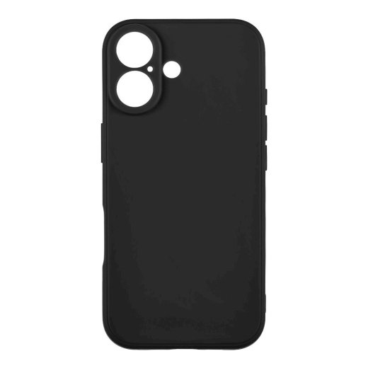 OBAL:ME Matte TPU Cover Aizsargapvalks priekš Apple iPhone 17 / melns