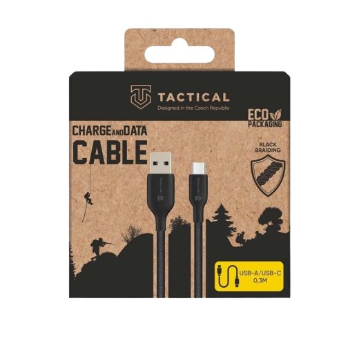 Tactical Stitch Thread USB-A/USB-C Kabelis 0