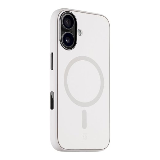 Tactical MagForce SmoothIsFast Cover Aizsargapvalks priekš Apple iPhone 16 / balts