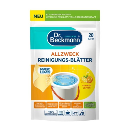 Dr. Beckmann Magic Leaves Summer Lemon
