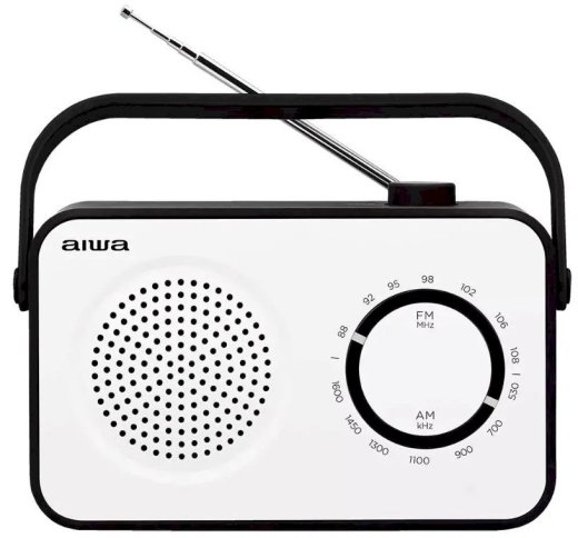 Aiwa R-190BW Pārnēsājamais Radio AM/FM