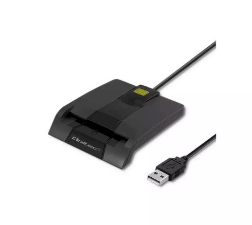 Qoltec SCR-0634 SMART chip card reader